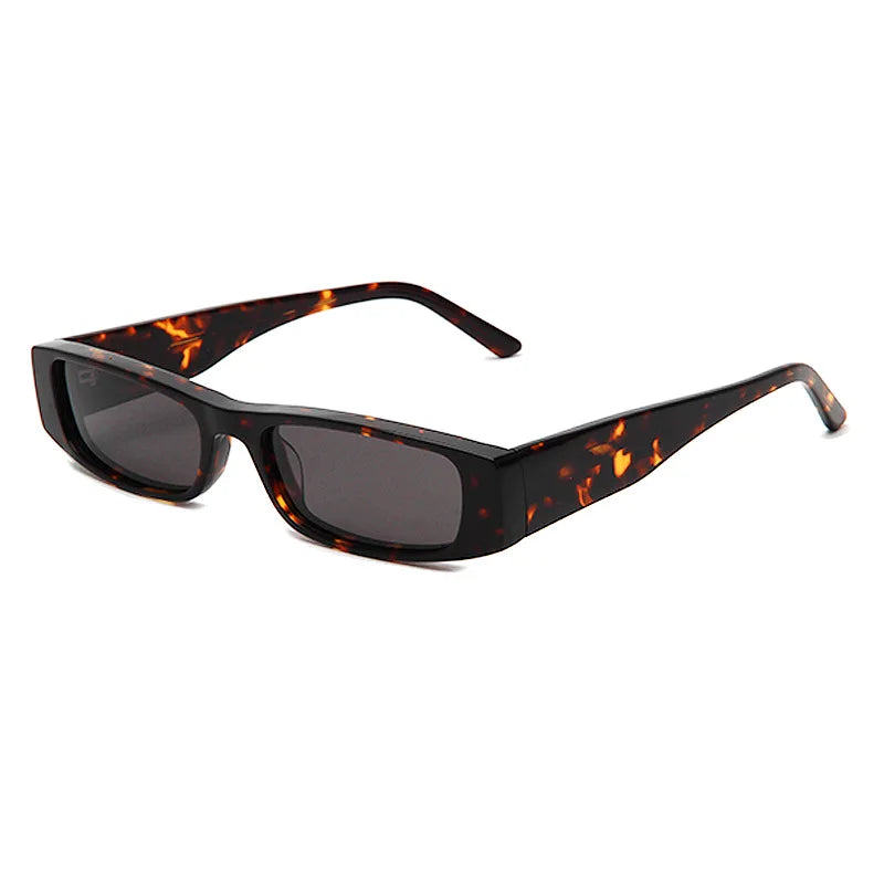 Luxury Thick Framed Acetate Sunglasses Polarized for Men Women Luxury Small Square Design Driving Fishing Sun Glasses UV400