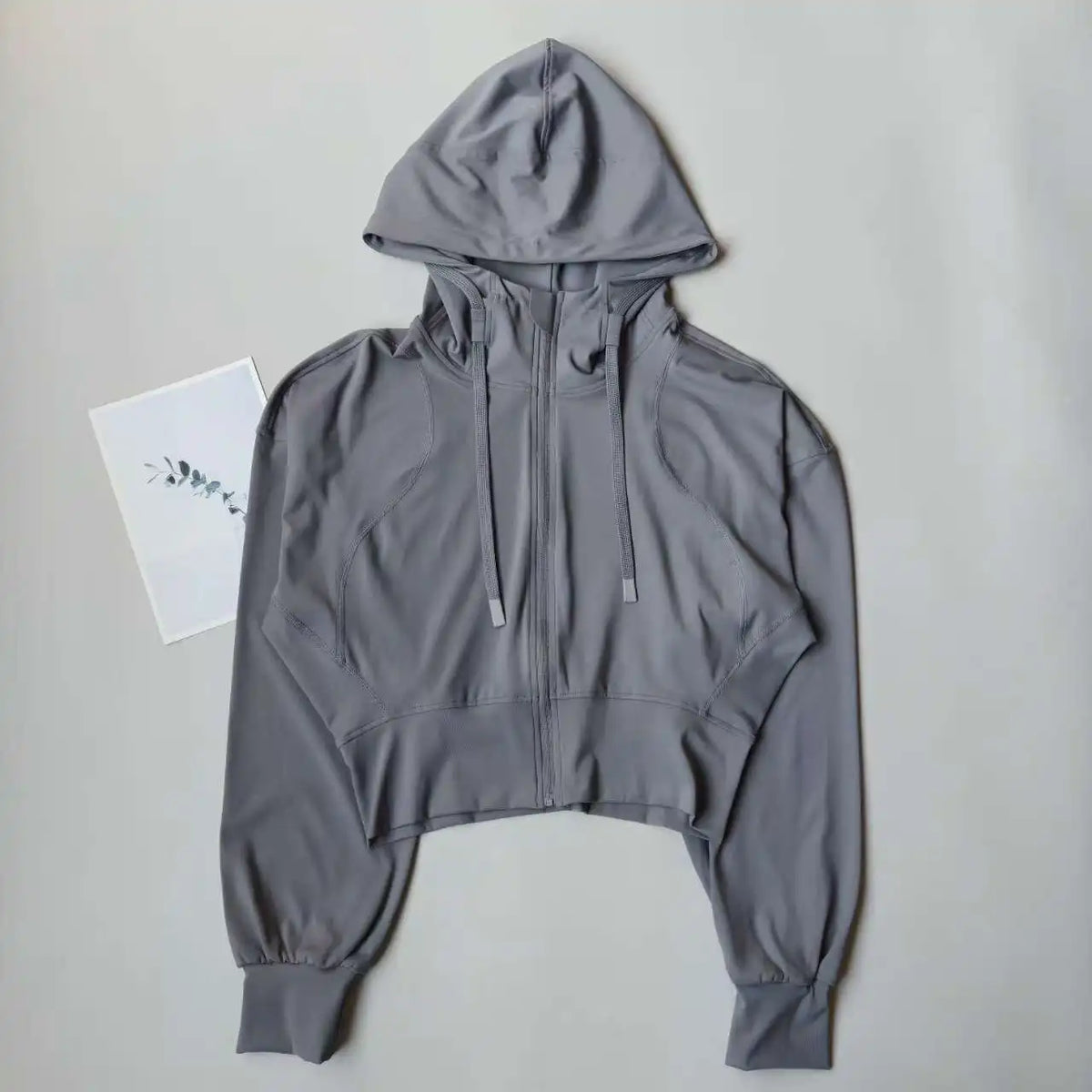 Women's Hooded Running Jacket Cycling Coat Yoga Jogging Shirt Tights Outdoor Sports Gym Clothing Running Wear Sportswear