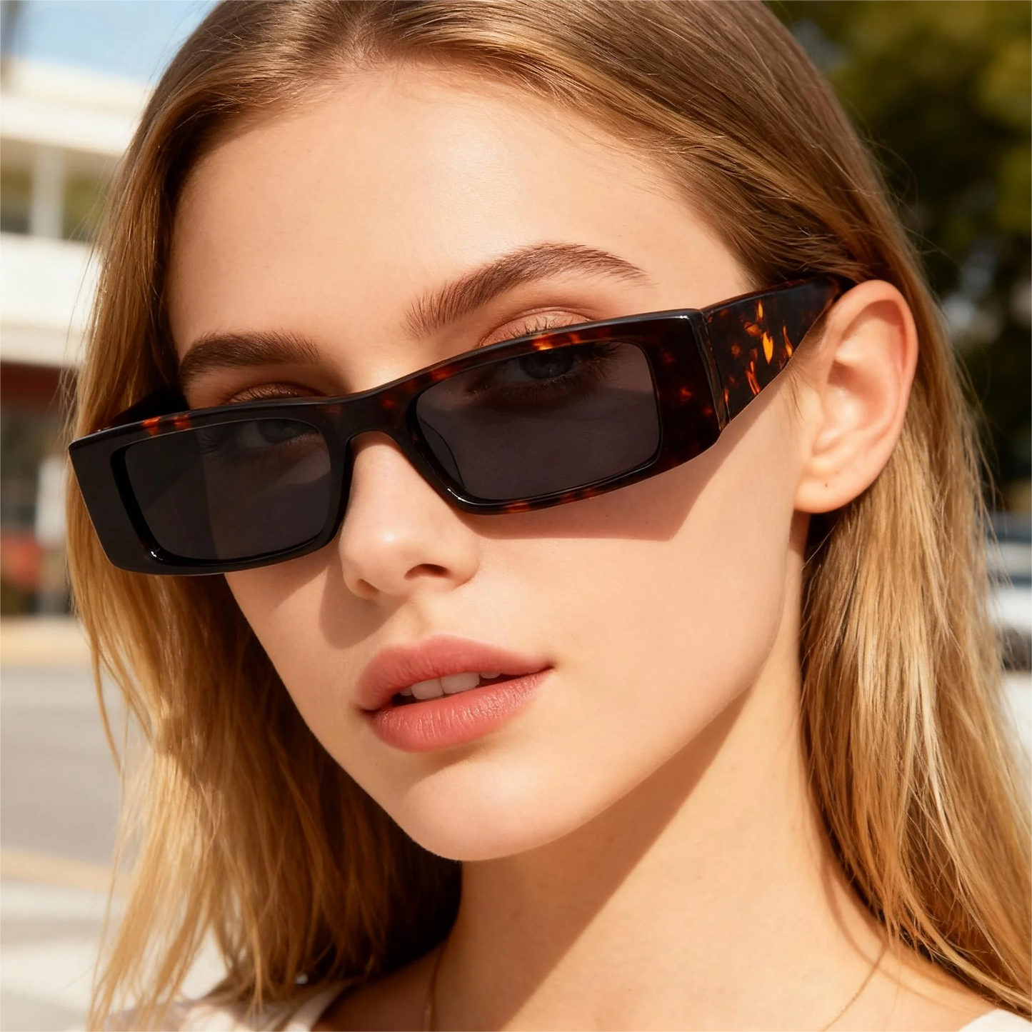 Luxury Thick Framed Acetate Sunglasses Polarized for Men Women Luxury Small Square Design Driving Fishing Sun Glasses UV400