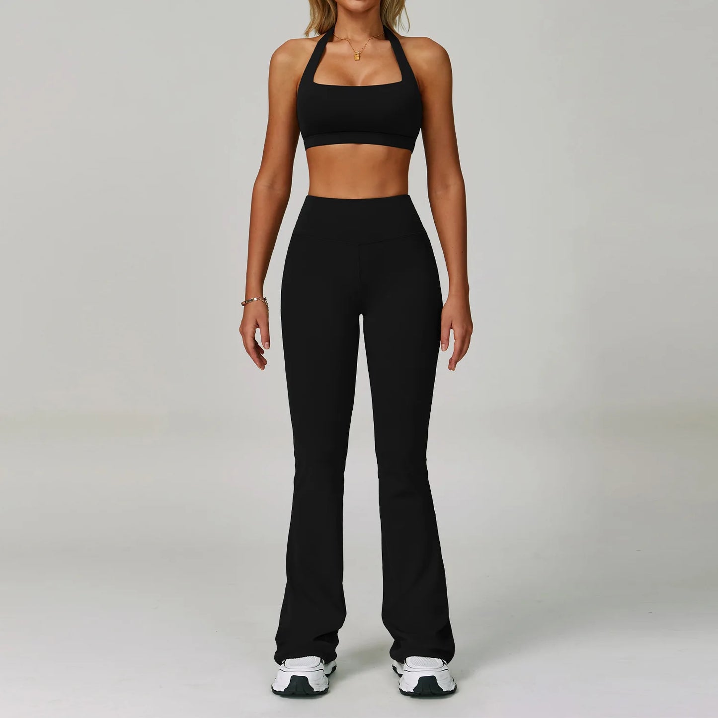 2 Piece Set Women's Tracksuit Fitness Clothes Yoga Sets Sportswear Workout Bra High Waist Leggings Set Gym Clothing Sports Suits