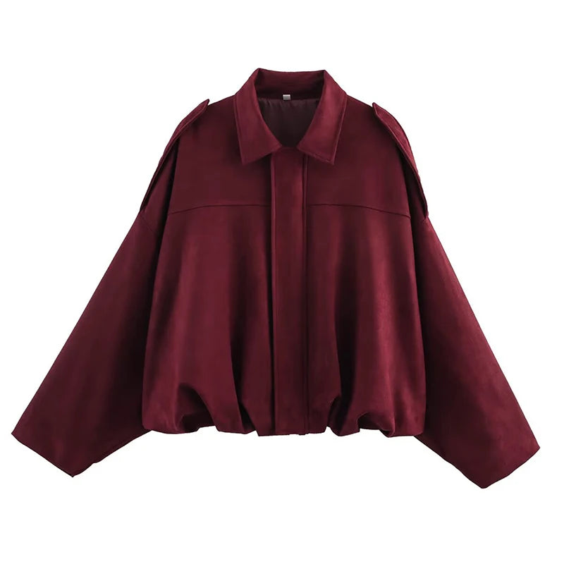 Women's Autumn Jacket Fashion Bomber Jackets Coats Winter Women's Coat Loose Women Jacket Vintage New Outerwear