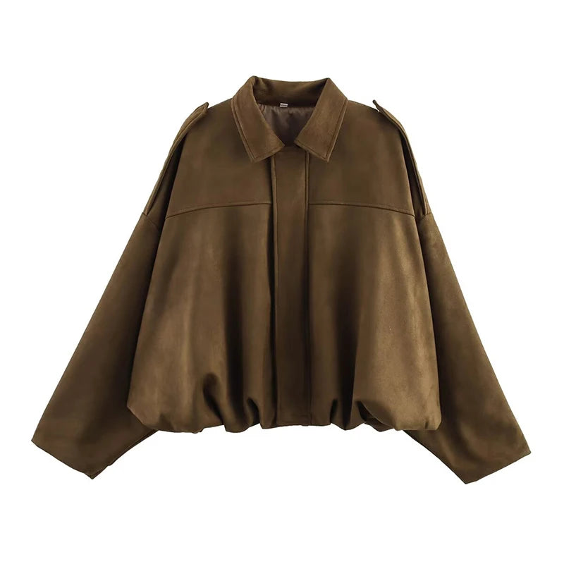 Women's Autumn Jacket Fashion Bomber Jackets Coats Winter Women's Coat Loose Women Jacket Vintage New Outerwear