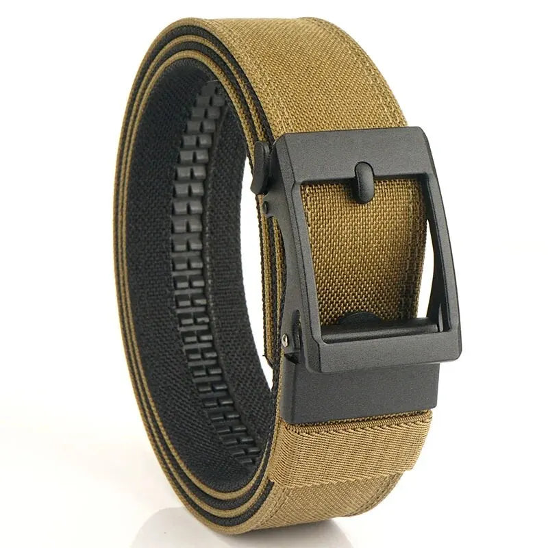 Men's Belt Outdoor Multi Function Alloy Buckle Tactical Belt Canvas For Nylon Belt Training Quick Hanging Belts Neutral Belt