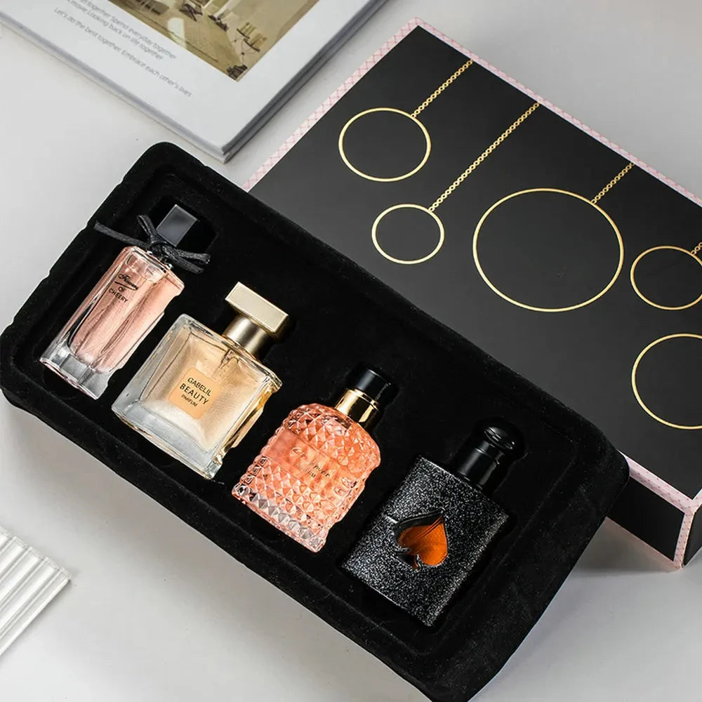 Original Women Perfume Sets 100ml Gift Box 4pce Set Fresh Lasting Fragrance Eau De Parfum Plant Floral Scent Fresh духи женские