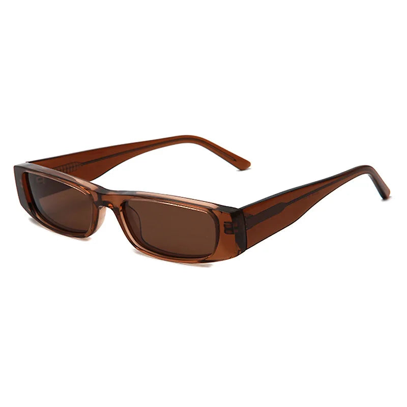 Luxury Thick Framed Acetate Sunglasses Polarized for Men Women Luxury Small Square Design Driving Fishing Sun Glasses UV400