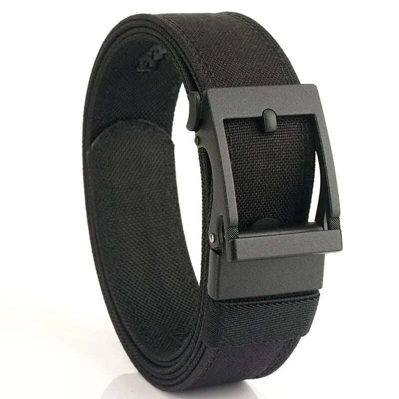 Men's Belt Outdoor Multi Function Alloy Buckle Tactical Belt Canvas For Nylon Belt Training Quick Hanging Belts Neutral Belt