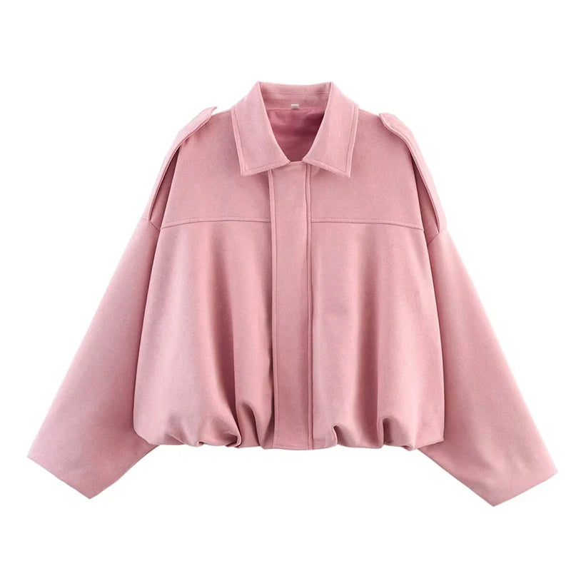 Women's Autumn Jacket Fashion Bomber Jackets Coats Winter Women's Coat Loose Women Jacket Vintage New Outerwear