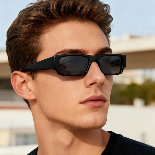 Luxury Thick Framed Acetate Sunglasses Polarized for Men Women Luxury Small Square Design Driving Fishing Sun Glasses UV400