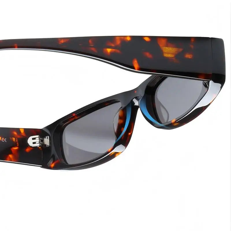Luxury Thick Framed Acetate Sunglasses Polarized for Men Women Luxury Small Square Design Driving Fishing Sun Glasses UV400