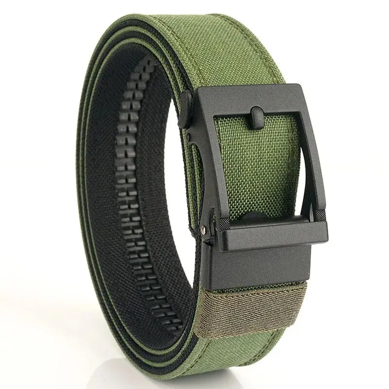 Men's Belt Outdoor Multi Function Alloy Buckle Tactical Belt Canvas For Nylon Belt Training Quick Hanging Belts Neutral Belt