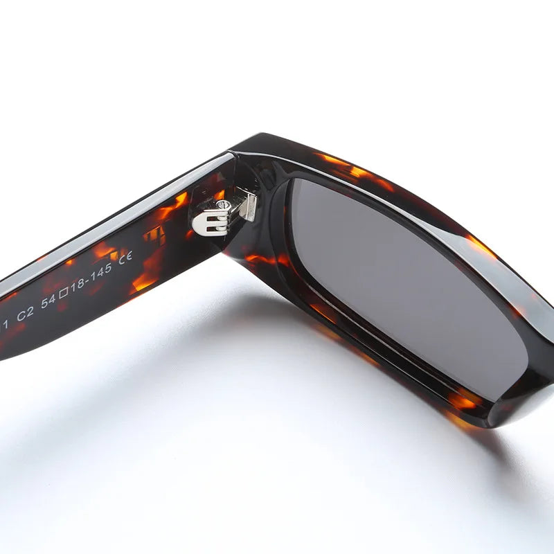 Luxury Thick Framed Acetate Sunglasses Polarized for Men Women Luxury Small Square Design Driving Fishing Sun Glasses UV400