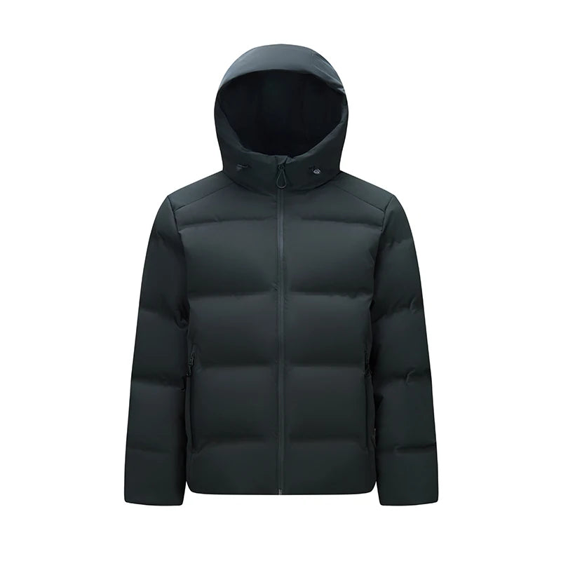 Semir Down Jacket Men New Winter Waterproof Outerwear Textured Hooded Top Versatile
